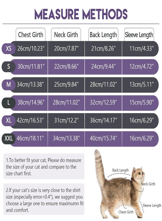ADNIKIA Sticky Cat Clothes Stretchy, Sphynx Hairless Sweater & Pajamas for Cats only, Soft Cat Onesie for Cats After Surgery Female Male & Hair Loss Prevention, Black M - Image 4